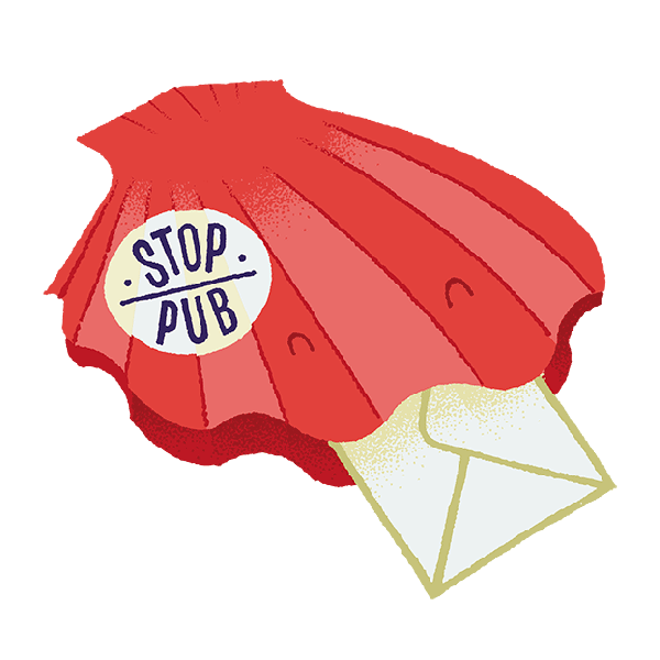 Je colle un « stop pub » sur ma boîte aux lettres Je colle un « stop pub » sur ma boîte aux lettres